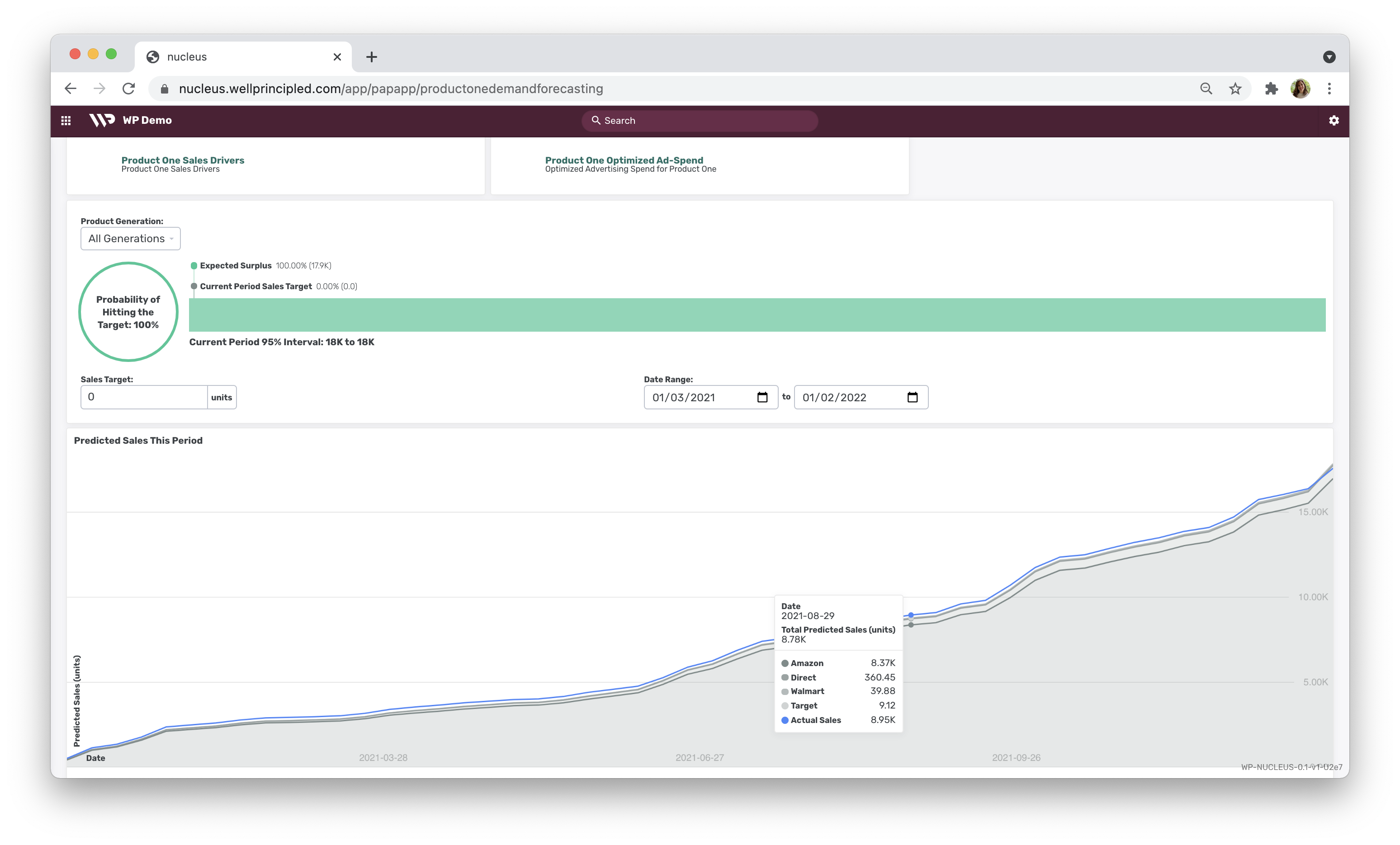 Well Principled Product Interface